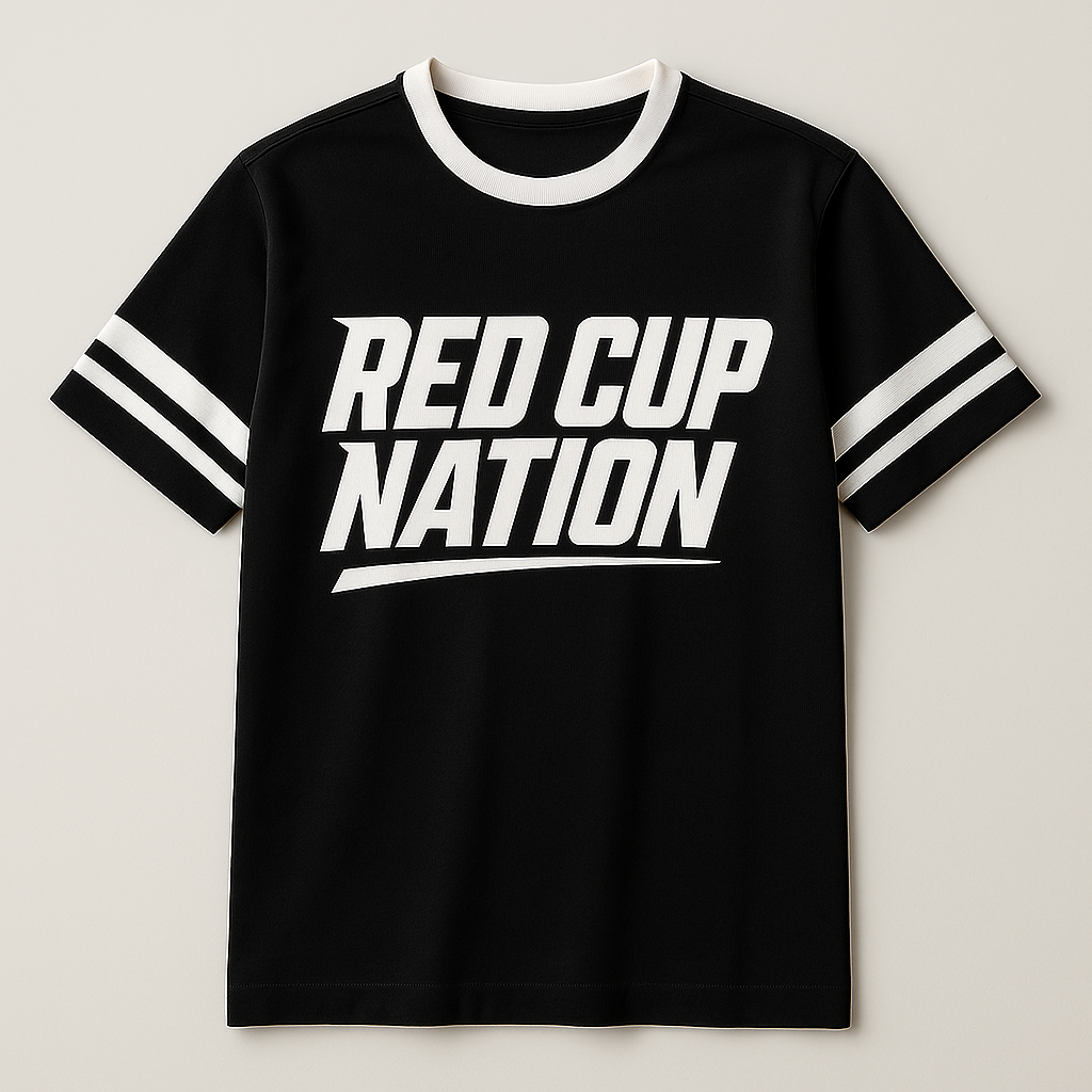 Red Cup Nation Athletic Tee